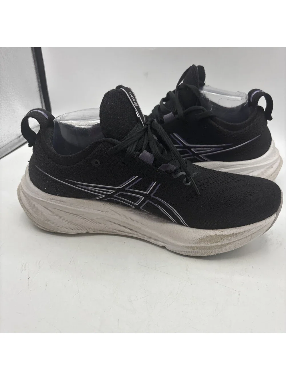 ASICS Pure Gel  Women 8 Black Burgundy 1012B601